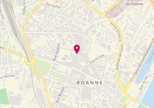 Plan de Marionnaud - Parfumerie & Institut, 26 Rue Charles de Gaulle, 42300 Roanne