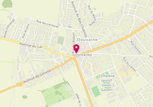 Plan de Le Boudoir, 13 Rue du Centre, 74140 Douvaine