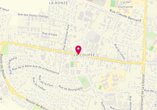 Plan de L'Or des Mains, 61 grande Rue de la Coupée, 71850 Charnay-lès-Mâcon