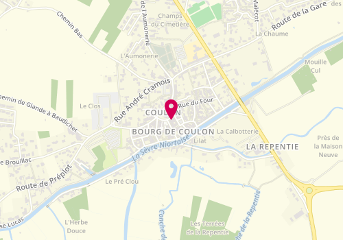 Plan de Bulle de Douceur, 28 Place de l'Église Lotissement 2, 79510 Coulon