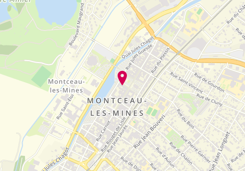 Plan de Espace Beauté Ephélides, 6 Rue Blanqui, 71300 Montceau-les-Mines