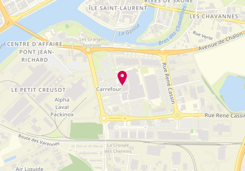 Plan de Yves Rocher, Centre Commercial Carrefour
14 Rue Thomas Dumorey, 71100 Chalon-sur-Saône