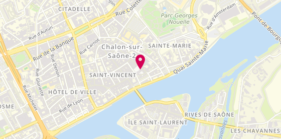 Plan de Access' Mince, 3 Pl. Saint-Vincent, 71100 Chalon-sur-Saône