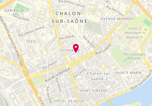 Plan de Beauty Lounge Institut, 8 Rue Docteur Mauchamp, 71100 Chalon-sur-Saône
