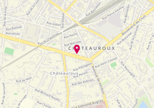 Plan de CLEMENTE Martine, 24 Boulevard Croix Normand, 36000 Châteauroux