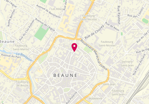 Plan de Beaune Cryo, 13 Rue de l'Hôtel de Ville, 21200 Beaune
