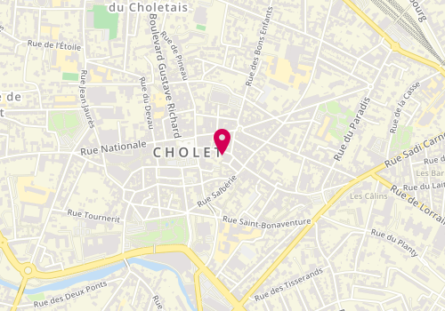 Plan de April, 13 Rue Georges Clémenceau, 49300 Cholet