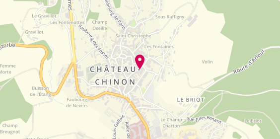 Plan de Un Matin d'Eté, 24 Rue du Marché, 58120 Château-Chinon (Ville)