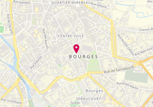 Plan de Oze la Beaute, 41 Rue Moyenne, 18000 Bourges