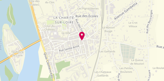 Plan de Belle en Soie, 2 Rue de la Vauyon, 58400 La Charité-sur-Loire