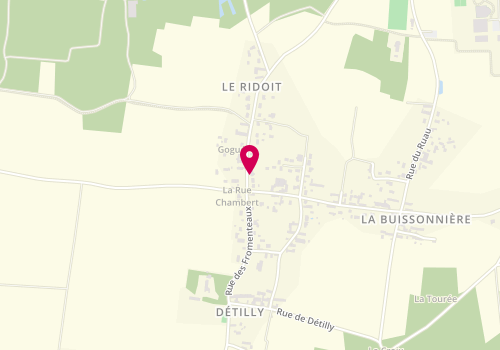 Plan de Amethy's Institut, 5 Rue de Gogue, 37420 Beaumont-en-Véron