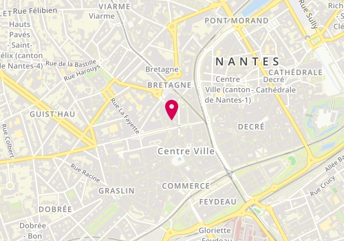 Plan de Esthetic Center, 2 Rue Guépin, 44000 Nantes