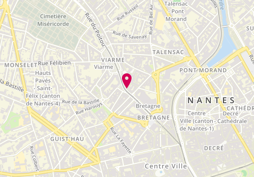 Plan de Odette, 4 Rue Prte Neuve, 44000 Nantes