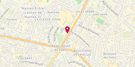 Plan de Institut Karlins, 25 Boulevard Jules Verne, 44300 Nantes