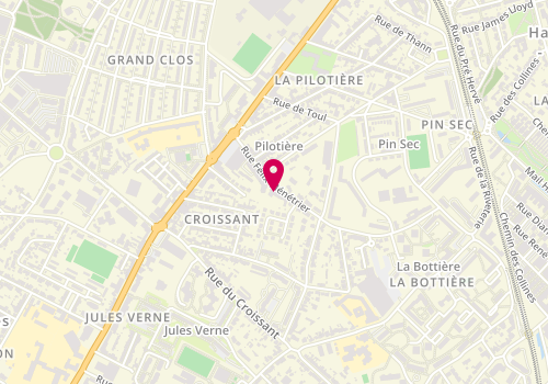 Plan de Sophie NOIRET - le souffle des mains : Soins énergétiques & Massages Ayurvédiques, 22 Rue Félix Menetrier, 44300 Nantes