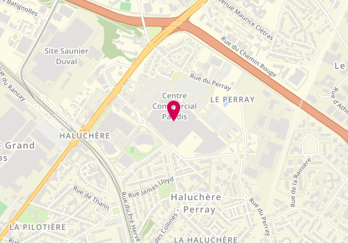 Plan de Yves Rocher, Centre Commercial Leclerc Paridis
10 Route de Paris, 44300 Nantes