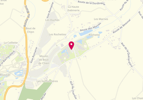 Plan de Les Jardins de Beauval, Route de Beauval, 41110 Saint-Aignan