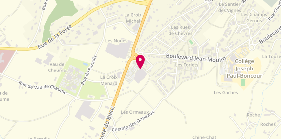 Plan de Ambredice, Centre Commercial Super U
impasse des Terres Rouges, 41110 Saint-Aignan