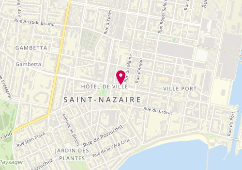 Plan de Cosm&Care, 48 avenue du Général de Gaulle, 44600 Saint-Nazaire