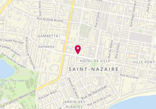 Plan de Alliance Beauté, 88 avenue du Général de Gaulle, 44600 Saint-Nazaire