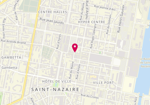 Plan de Institut O, 38 Rue du Maine, 44600 Saint-Nazaire