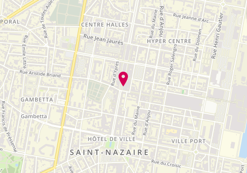 Plan de Beauty Success, et des Arts
37 Rue de la Paix, 44600 Saint-Nazaire