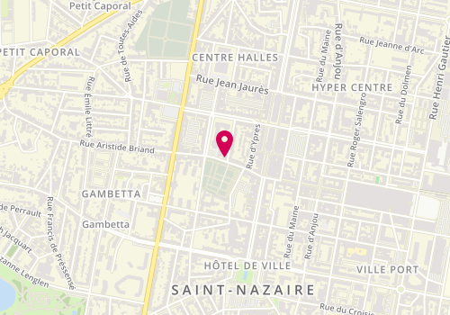 Plan de Esthetic Center, 48 Rue de la Paix, 44600 Saint-Nazaire