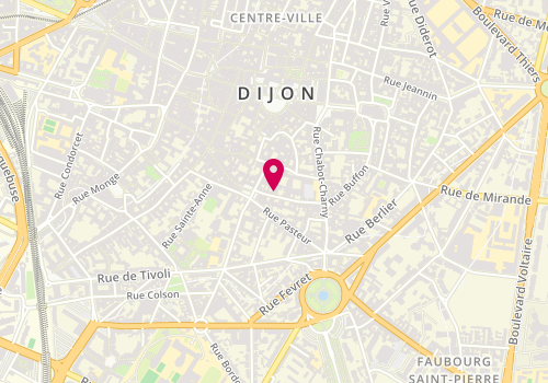 Plan de Evazen, 17 Rue du Petit Potet, 21000 Dijon