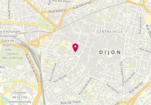 Plan de Guinot, 16 Rue du Chapeau Rouge, 21000 Dijon