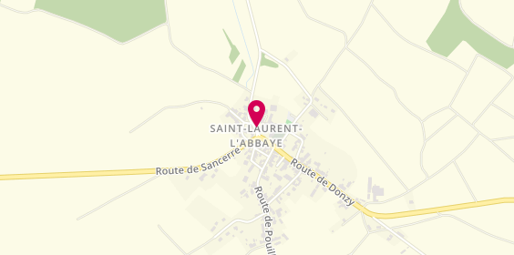 Plan de Ener-Ji-Zen, 2 Route de Villiers, 58150 Saint-Laurent-l'Abbaye