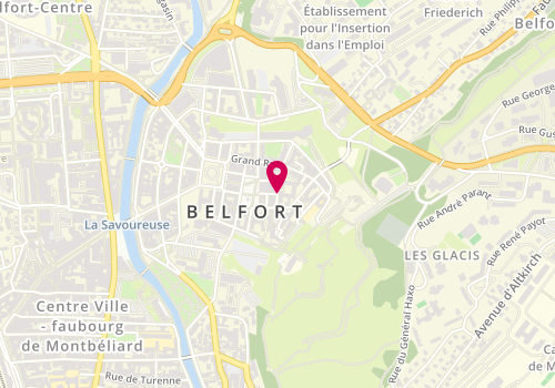 Plan de Guinot, 5 Rue Roussel, 90000 Belfort
