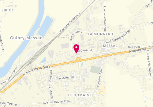 Plan de Guinot, 2 Place Bonabry, 35480 Messac