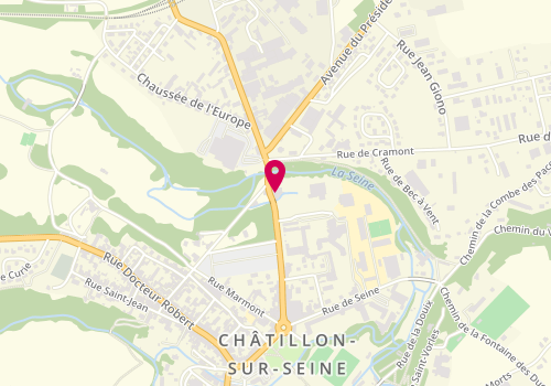 Plan de Chrysalide, 18 Rue de la Libération, 21400 Châtillon-sur-Seine