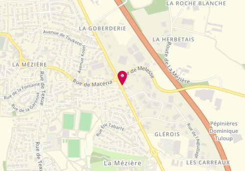 Plan de O'Massages, 3 Route de Rennes, 35520 La Mézière