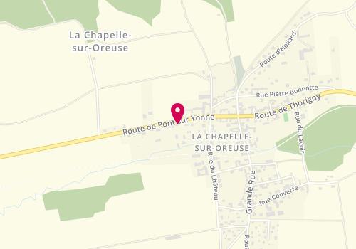 Plan de Aur'oléa Institut, 21 Route de Pont Sur Yonne, 89260 La Chapelle-sur-Oreuse