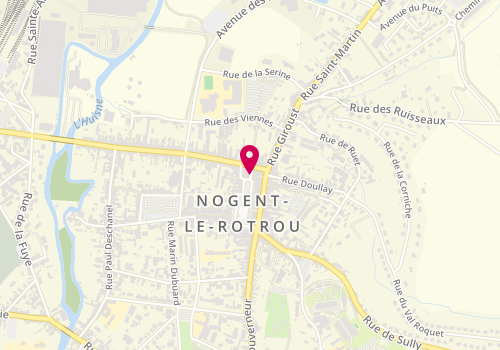 Plan de Parfumerie Saint Pol, 2 Place Saint Pol, 28400 Nogent-le-Rotrou