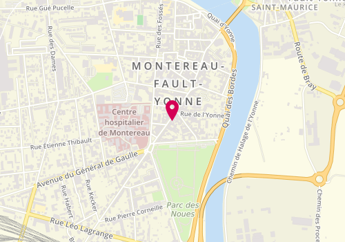Plan de Body'minute Nail'minute, 89 Rue Jean Jaurès, 77130 Montereau-Fault-Yonne