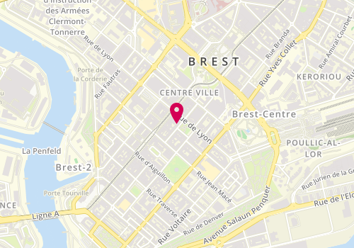Plan de Body Minute, 12 Rue J.B Boussingault, 29200 Brest
