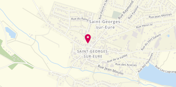 Plan de Brin de Beauté, 5 Place de la Laiterie, 28190 Saint-Georges-sur-Eure