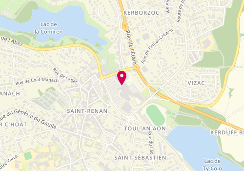 Plan de Zenance, Place Doct Paul Guyader, 29290 Saint-Renan