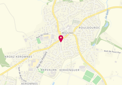 Plan de Biotyfull, 5 Place de l'Iroise, 29290 Milizac-Guipronvel