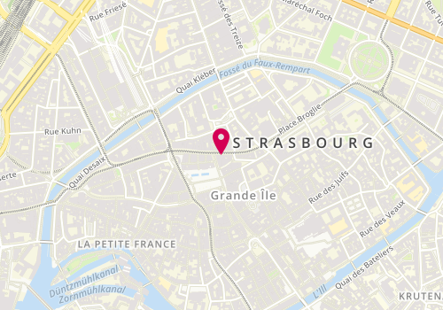 Plan de Marionnaud - Parfumerie & Institut, 6 Rue de la Mésange, 67000 Strasbourg