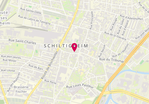 Plan de Institut Secrets de Paola, 8 Rue de la Mairie, 67300 Schiltigheim