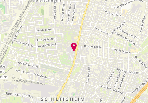 Plan de Quick Epil Schiltigheim, 89 Route de Bischwiller Galerie Auchan, 67300 Schiltigheim