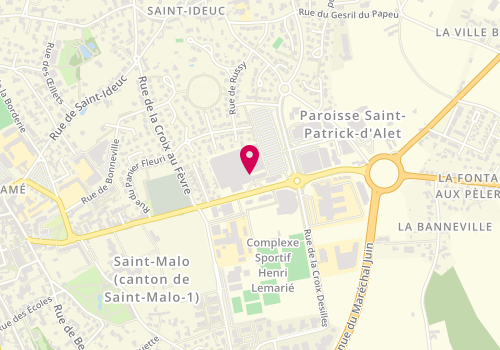 Plan de Passion Beauté, 55 Boulevard des Déportés, 35400 Saint-Malo