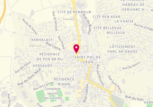 Plan de Tout Pour Les Nanas, 7 Rue de Batz, 29250 Saint-Pol-de-Léon