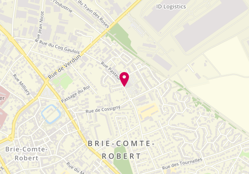 Plan de Antinea, 25 Rue Pasteur, 77170 Brie-Comte-Robert