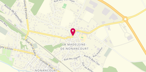 Plan de A Votre Beauté, 4 Bis Rue Grande Rue, 27320 La Madeleine-de-Nonancourt