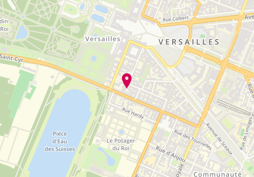 Plan de MAZUEL Vincent, 6 Rue du Vieux Versailles, 78000 Versailles