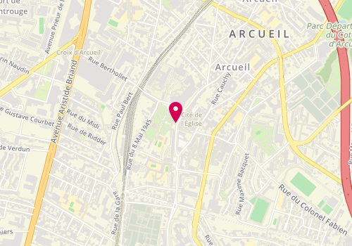 Plan de Basic Beauty, 59 Rue Emile Raspail, 94110 Arcueil